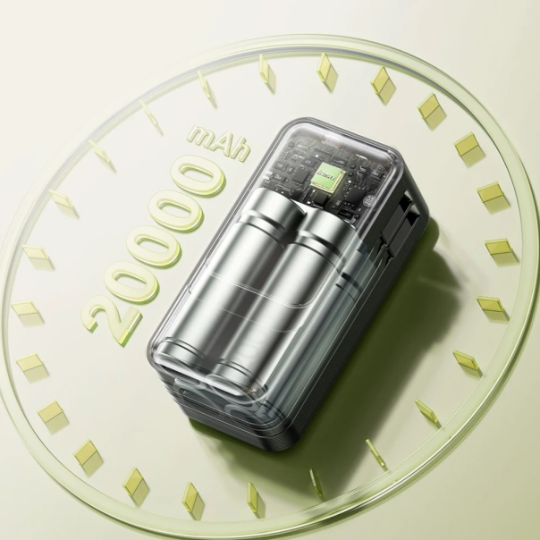 Power bank prenosiva baterija REMAX Dinba Series RPP-59 65W+60W PD+QC Fast Charging 20000mAh crni - 223128