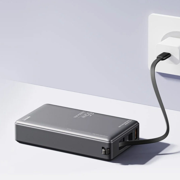 Power bank prenosiva baterija REMAX Wingle Series RPP-87 65W+22.5W Fast Charging 20000 mAh crni - 223134