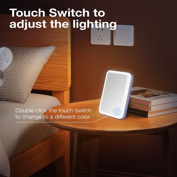 Power Bank Rainbow 5000 mAh bezicno punjenje sa RGB ogledalom - 616974