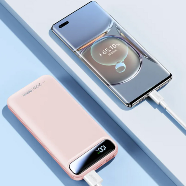 Power Bank Remax Bole Series RPP-520 20W+22.5W PD+QC 10000 mAh bela - 058762