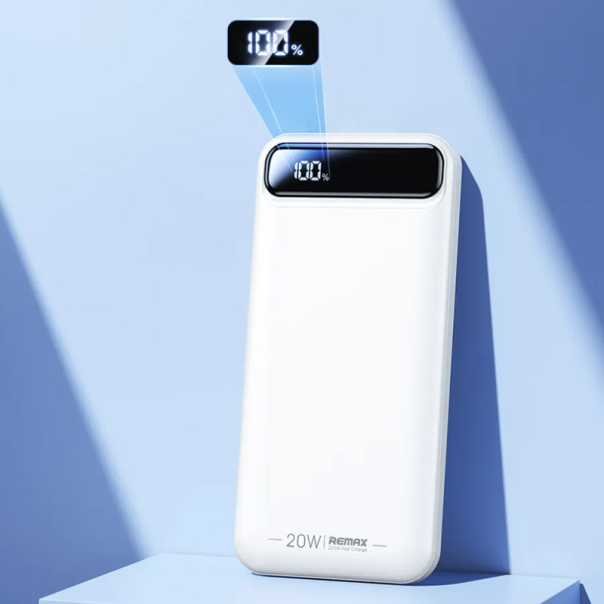 Power Bank Remax Bole Series RPP-520 20W+22.5W PD+QC 10000 mAh bela - 058762