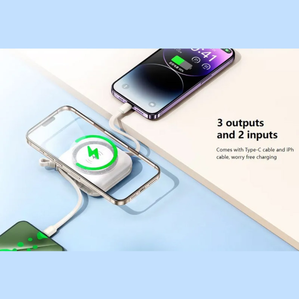 Power Bank REMAX Magnetic 15W RPP-152 PD20W 10000 mAh beli - 618017