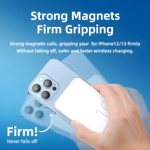 Power bank REMAX Magnetic RPP-65 PD 20W+QC 15W Fast Charging 10000 mAh ljubicasti - 618021