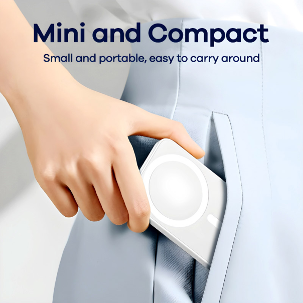 Power bank REMAX Magnetic RPP-65 PD 20W+QC 15W Fast Charging 10000 mAh ljubicasti - 618021