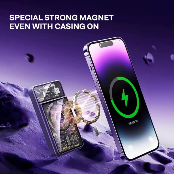 Power bank prenosiva baterija REMAX Phantom Series RPP-580 PD 20W+QC 22.5W 10000mAh beli - 217166