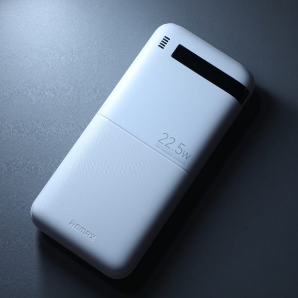 Power bank prenosiva baterija REMAX Piloteer Series RPP-72 20W+22.5W Fast Charging 20000mAh beli - 217157