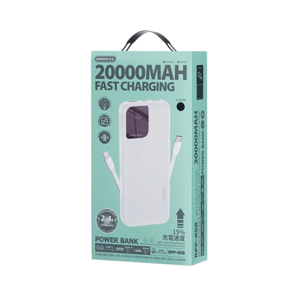 Power Bank REMAX Rellaen Series RPP-658 20000mAh Fast Charging beli - 614737