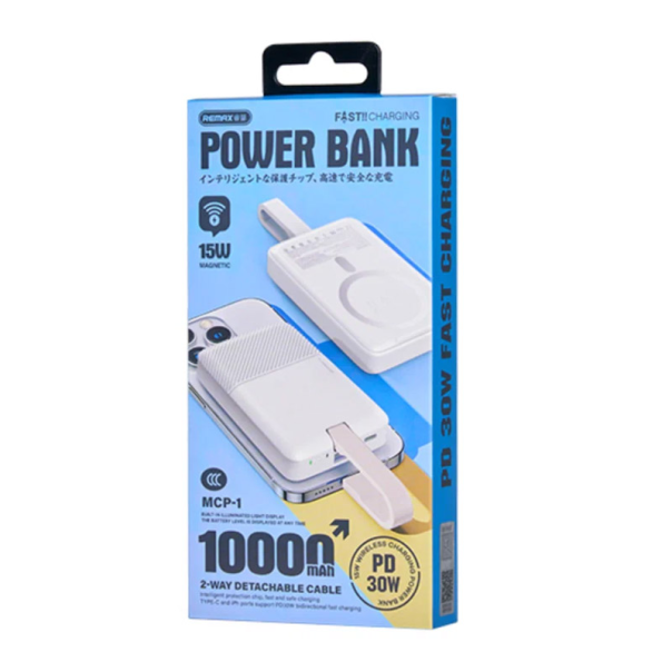 Power Bank REMAX Removable Bidirectional Fast Charger 15W MCP-1 PD30W 10000 mAh beli - 618018