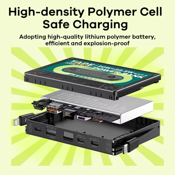 Power Bank Remax Tapa Series RPP-533 PD20W+QC22.5W FAST CHARGING 10000 mAh zeleni - 613634