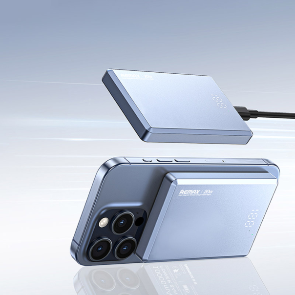 Power Bank REMAX Vocard Pro Series RPP-109 20w Mag Charger 10000 mAh crni - 618014