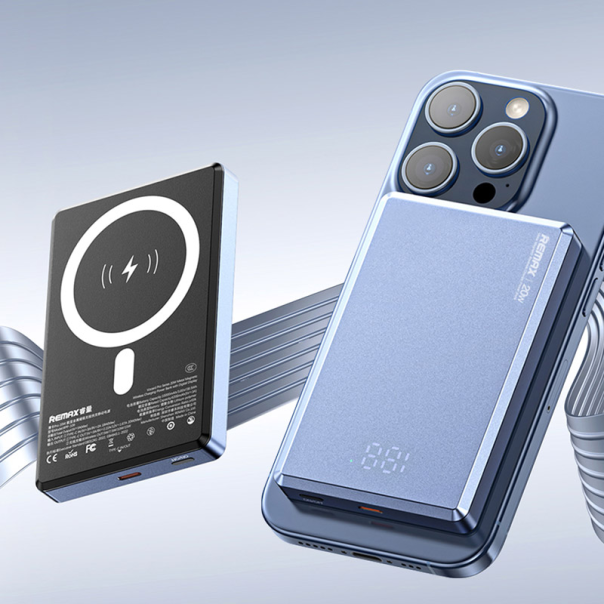 Power Bank REMAX Vocard Pro Series RPP-109 20w Mag Charger 10000 mAh crni - 618014