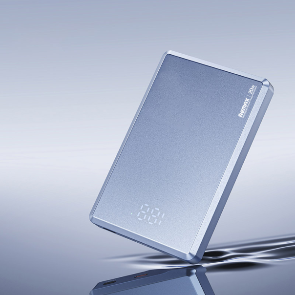 Power Bank REMAX Vocard Pro Series RPP-109 20w Mag Charger 10000 mAh sivi - 618016