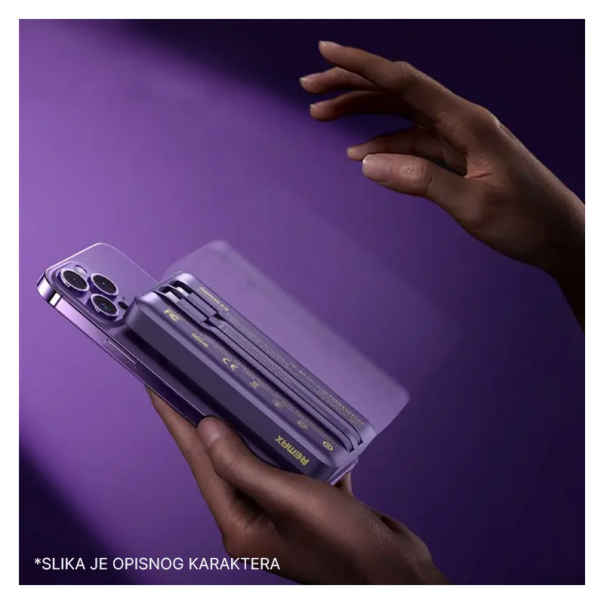 Power Bank Remax Walking-Phantom RPP-580 Mag Charger 20W+22.5W PD+QC 10000 mAh plava - 617509