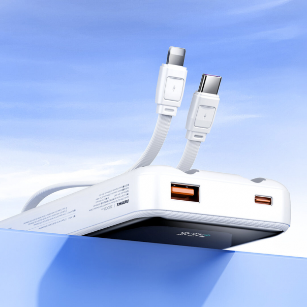 Power bank prenosiva baterija REMAX Cynlle Series RPP-680 PD 20W+QC 22.5W 20000mAh plavi - 217161