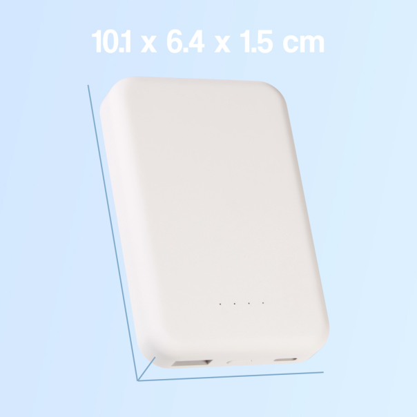 Power bank prenosiva baterija Magsafe PD 5000 mAh bela - 204752