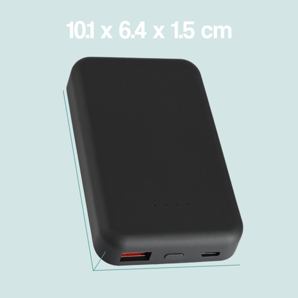 Power bank prenosiva baterija Magsafe PD 5000 mAh crna - 214333