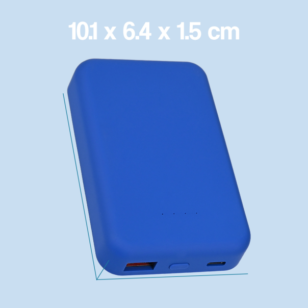 Power bank prenosiva baterija Magsafe PD 5000 mAh plava - 214334