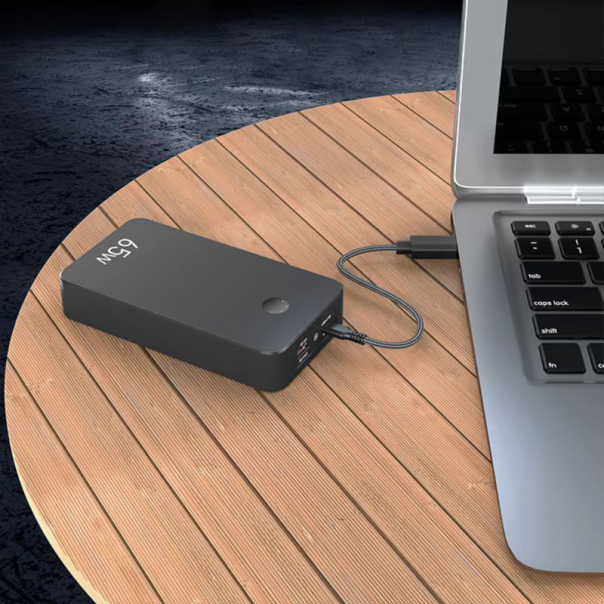 Power bank za laptop Libower LP-P5 65W 18000mAh fast charger crni - 201850