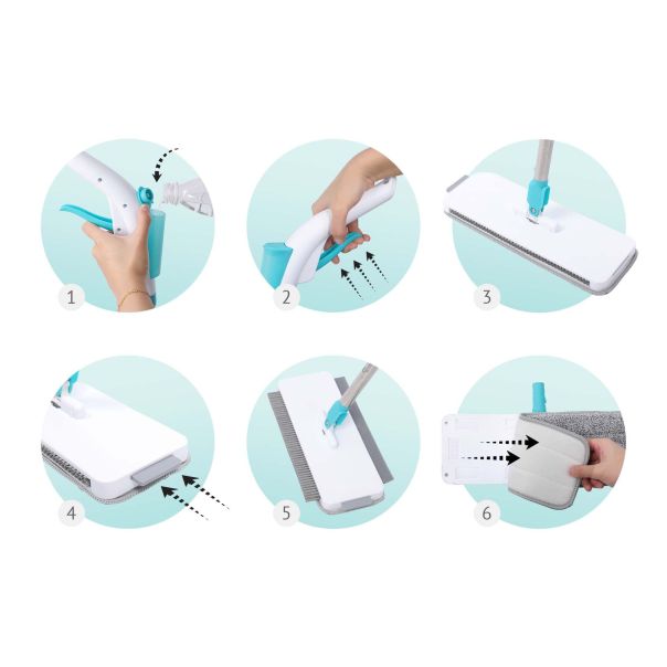 DORMEO Primera mop sa raspršivačem, 3u1 - 110085823-1