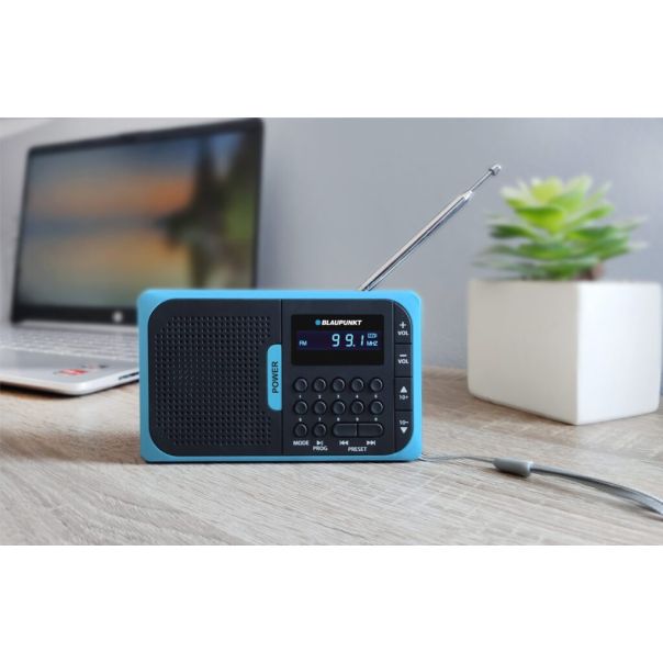 BLAUPUNKT Portable radio PR5BL FM, plava - PR5BL