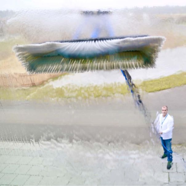 LEWI Teleskop za čišćenje prozora i solarnih panela (aluminijum, Zaštićen od rotacije) 2,4m 60cm - 95529-240-60