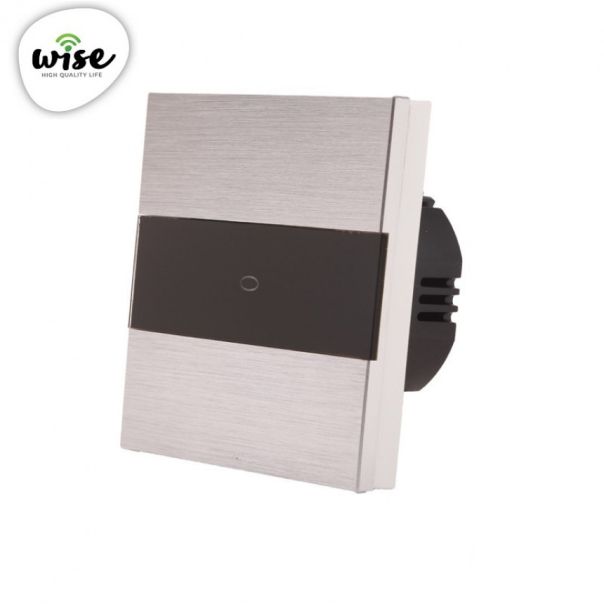 Wise Prekidač na dodir 1 taster aluminijumski panel - PMK000111A00000