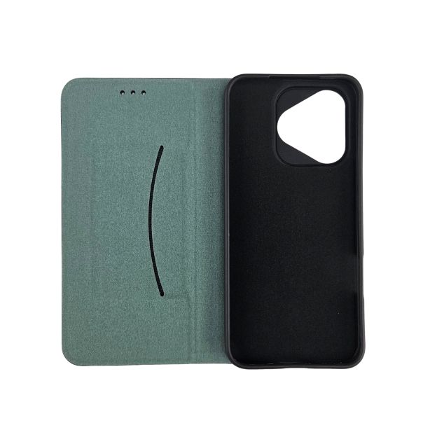 PREKLOPNA FUTROLA ELEGANT za Honor 400 Lite, maslinasta - 1860148