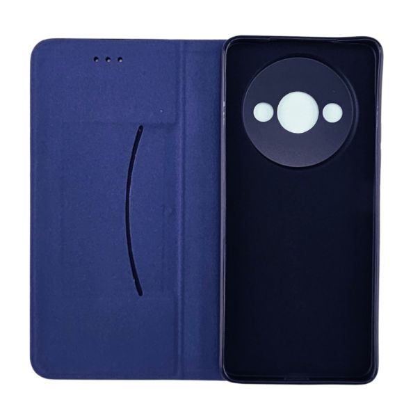 PREKLOPNA Maska ELEGANT za Xiaomi Redmi A3, teget - 1860072