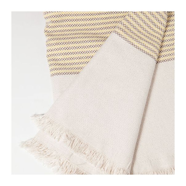 DEKOR DOM Prekrivač LA PRIMAVERA 150X200cm Yellow/Beige - 023893