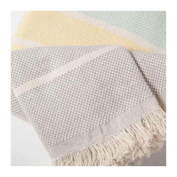 DEKOR DOM Prekrivač LA PRIMAVERA 150X200 1654/B - Yellow/Turquoise - EP2695229