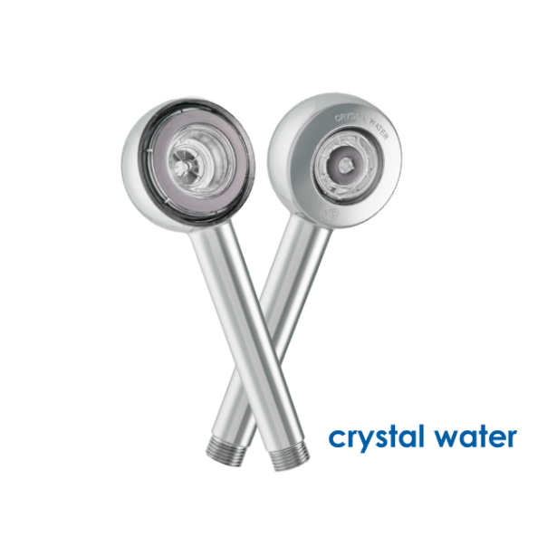 CRYSTAL WATER PREMIUM Tuš ručica, min.pritisak 0,5 bar,ušteda vode do 67%,H2Q sistem, hrom,ø7cm - R0003-1