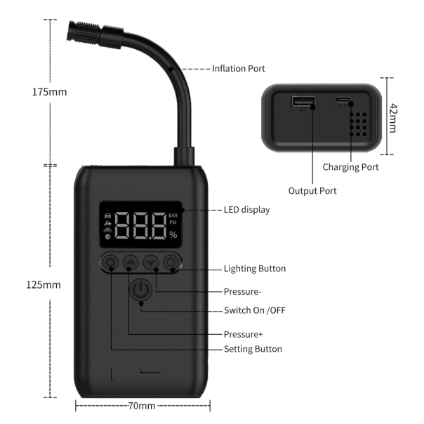 Prenosivi kompresor CQB02 - 213976