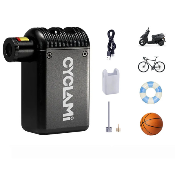 Prenosivi kompresor za vazduh Cyclami crni - 619021