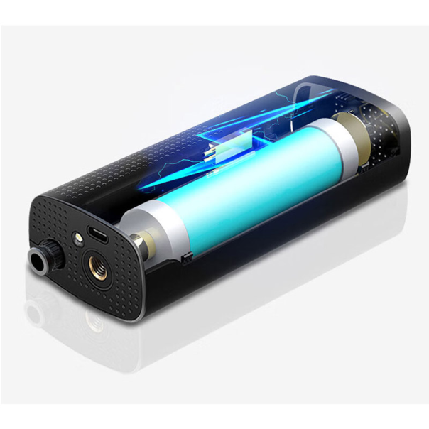 Prenosivi kompresor za vazduh Lenovo HV09 crni - 619001