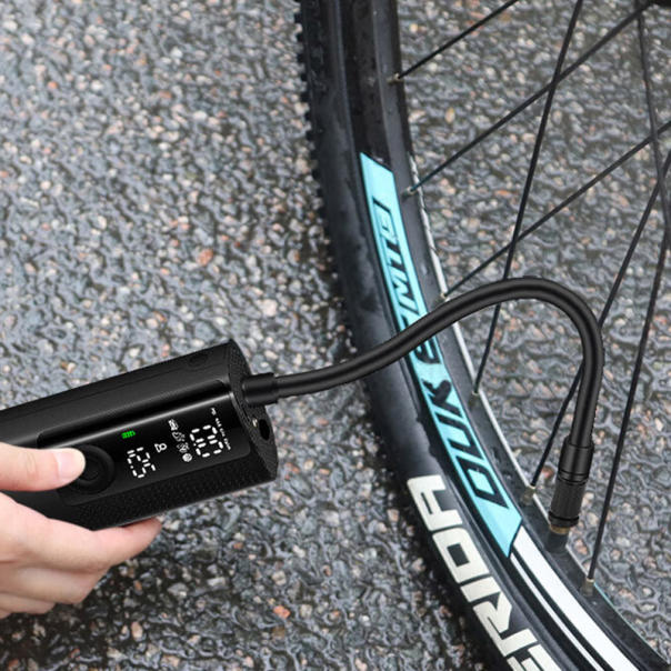 Prenosivi kompresor za vazduh Lenovo HV09 crni - 619001