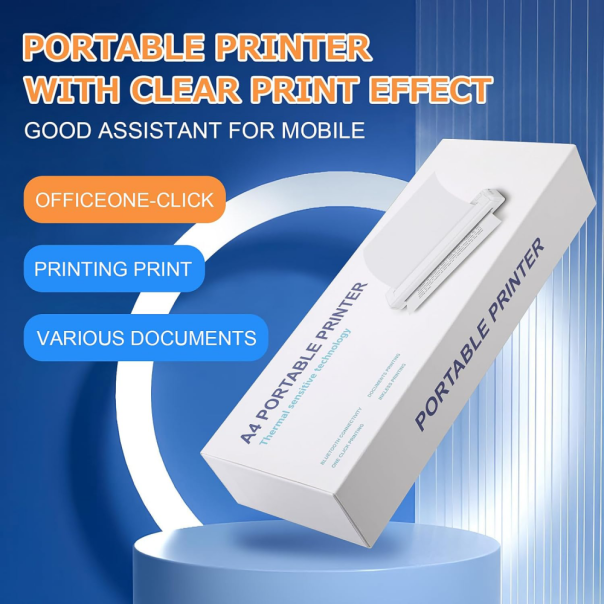 Prenosni Termalni stampac LWD beli - 210388-1