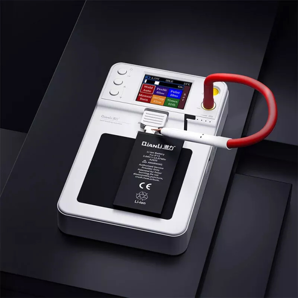 Prenosni uredjaj za punktovanje baterija Qianli Macaron za lemljenje fletova na bateriji - 215776