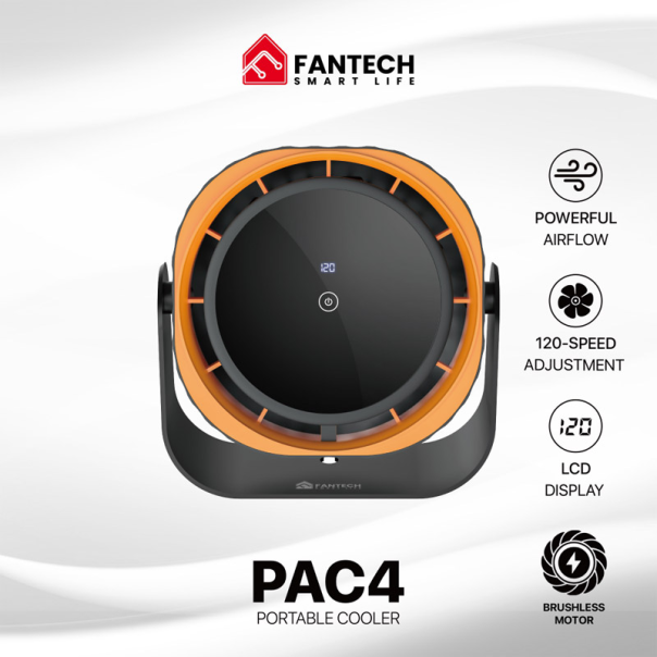 Prenosni ventilator Fantech PAC4 crni - G223725