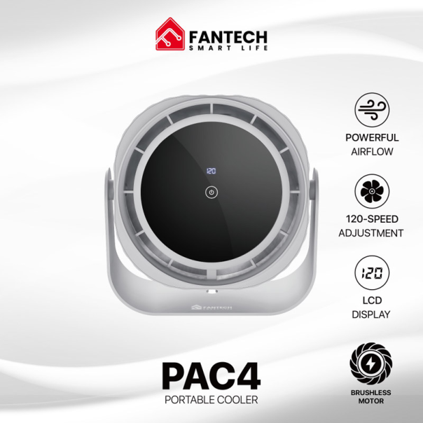 Prenosni ventilator Fantech PAC4 sivi - G223726