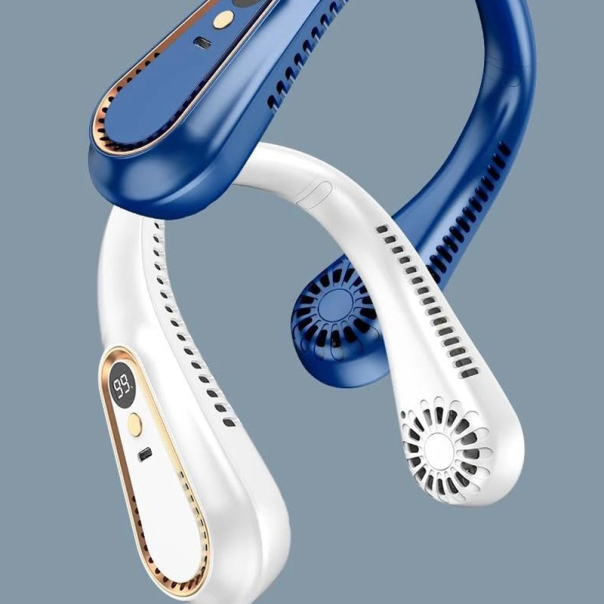 Prenosni ventilator za vrat plavi - 619020