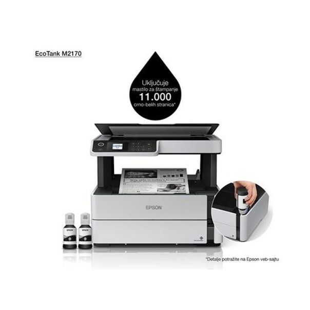 EPSON M2170 EcoTank ITS multifunkcijski inkjet crno-beli štampač - PRI04742