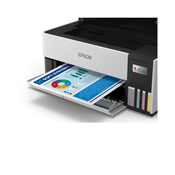 EPSON L6490 EcoTank, print-scan-copy-fax, Color, A4, 4800X1200, LAN, Wi-Fi, ADF, LCD, Duplex - PRI05696