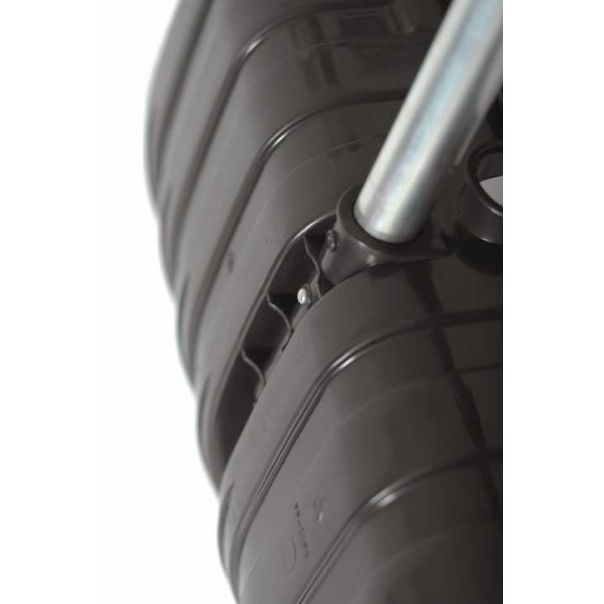 PROSPERPLAST Lopata za sneg Alpinus crna, alu drškom - PRILT3TB-S411