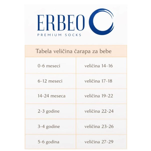 ERBEO Čarapice Za Devojčice i Bebe – roze i siva boje, set 3 komada - EP3022974