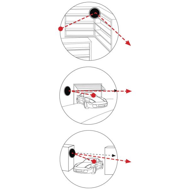 SUMEX Ogledalo za garažu 30cm - PRK9ESP