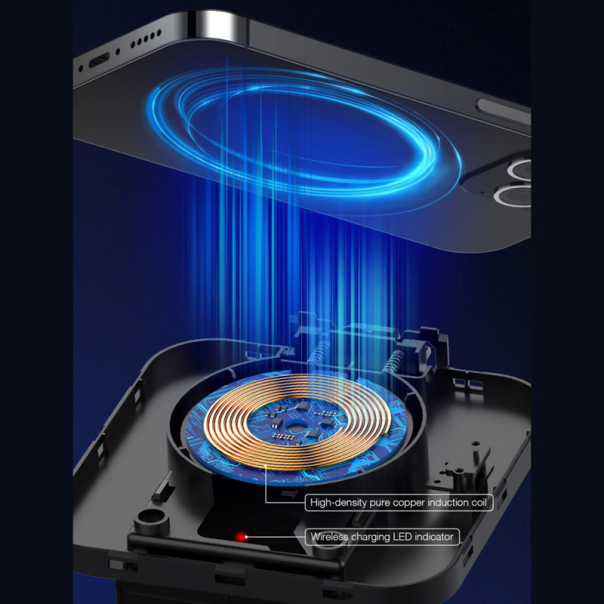 Produžni kabel LDNIO SEW4485 2500W 4 uticnic + 3xUSB+ Wireless 15W 2m crni - 618978