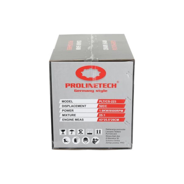 PROLINETECH Motorna testera 2.6ks Germany Style PLT/CS-223 - PLT-CS-223