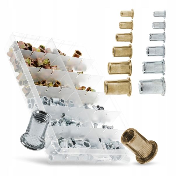 MAR-POL Set BLIND - zakivnih matica M3-M10 300el M66540 - M66540