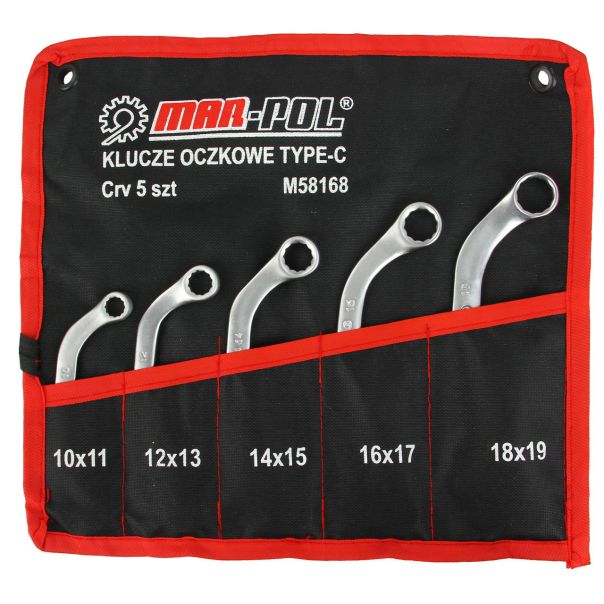 MAR-POL Set C ključeva 10 - 19mm M58168 - M58168