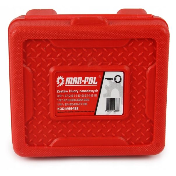 MAR-POL Set E4 TORX gedora M66422 - M66422